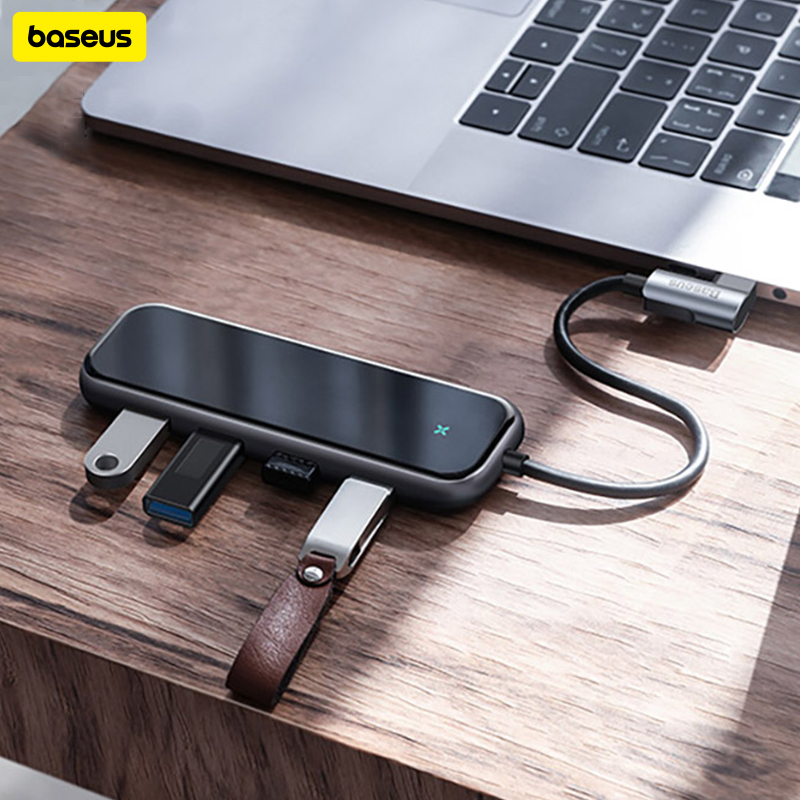 Baseus HUB Multi-Functional Type C to 4 USB 3.0 PD