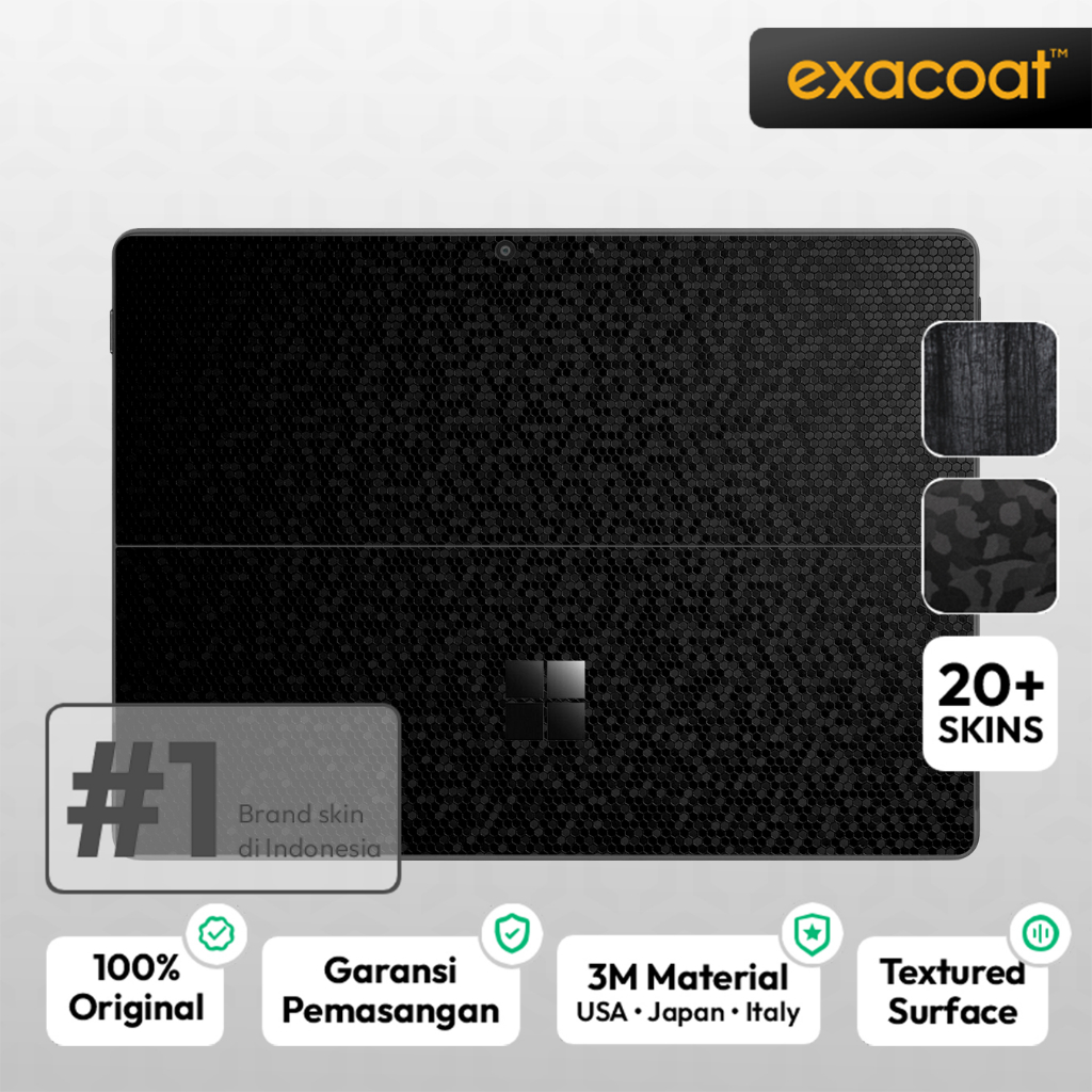[EXACOAT] Microsoft Surface Pro 9 Premium 3M Skin / Garskin