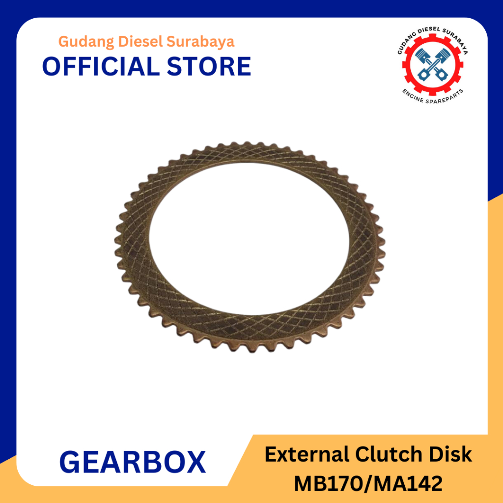 External Clutch Disk | Kampas Kembang Gearbox MB170 / MA142 / 16A / 135A / 04 / 40A / D300