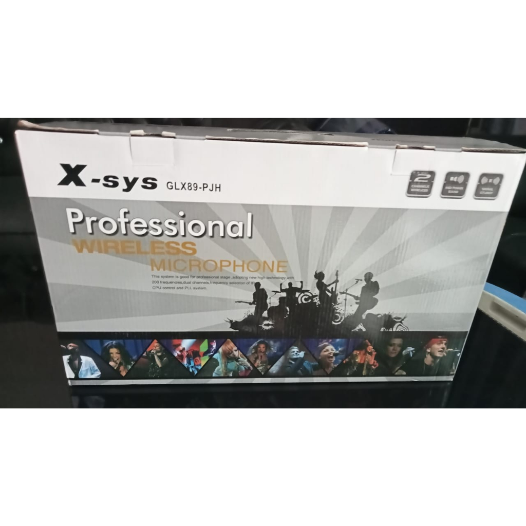XSYS GLX89PJH Microphone Wireless Mic - X-SYS GLX-89-PJH