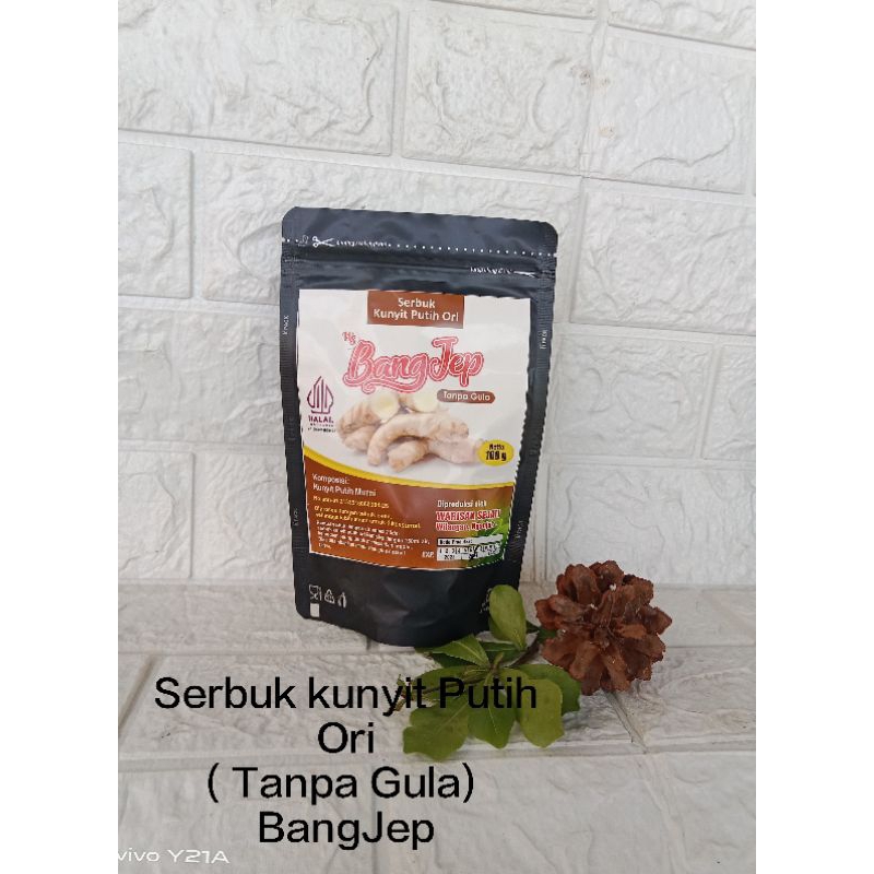 

Serbuk kunyit Putih Ori ( Tanpa Gula) BangJep