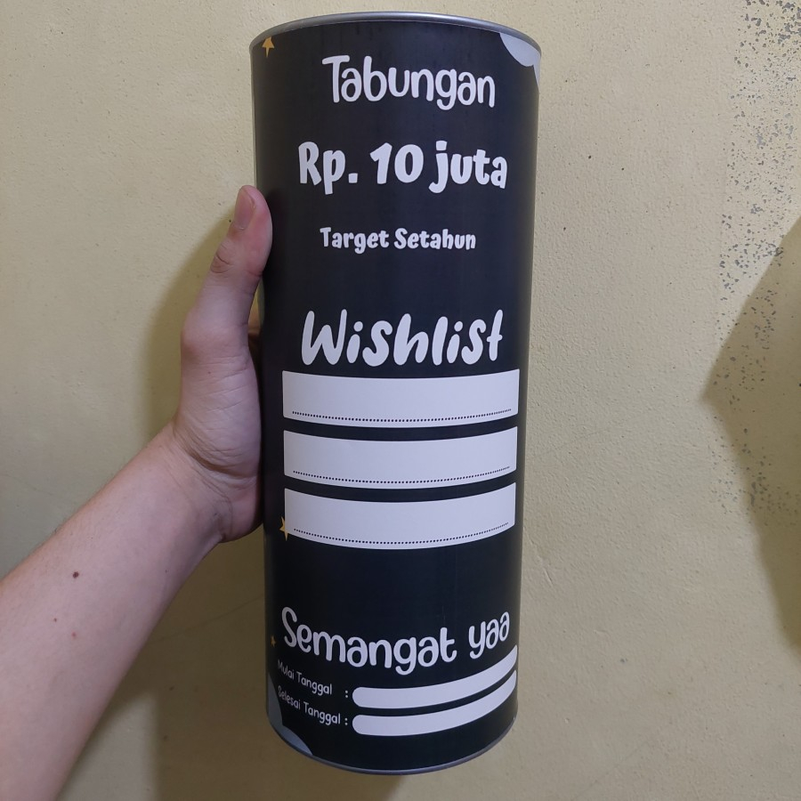 Celengan Target 10 Juta 1 tahun Pecahan 10k 20k 50k Tabungan target 10 Juta 12 bulan Jumbo besar Per