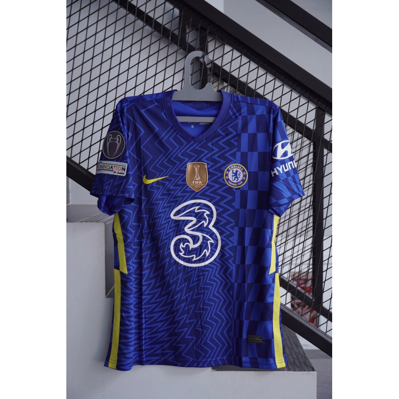 JERSEY CHELSEA HOME MUSIIM 2021/2022 Full Patch WC Club & Champions League