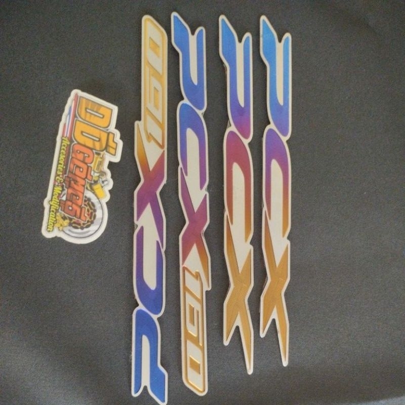 Emblem titanium pcx150/pcx160