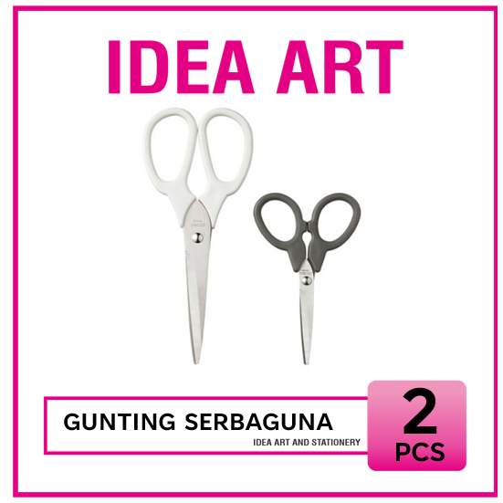 

Gunting Dapur Serbaguna Set 2pcs 20 cm 13 cm Tangan Kidal dan Kanan