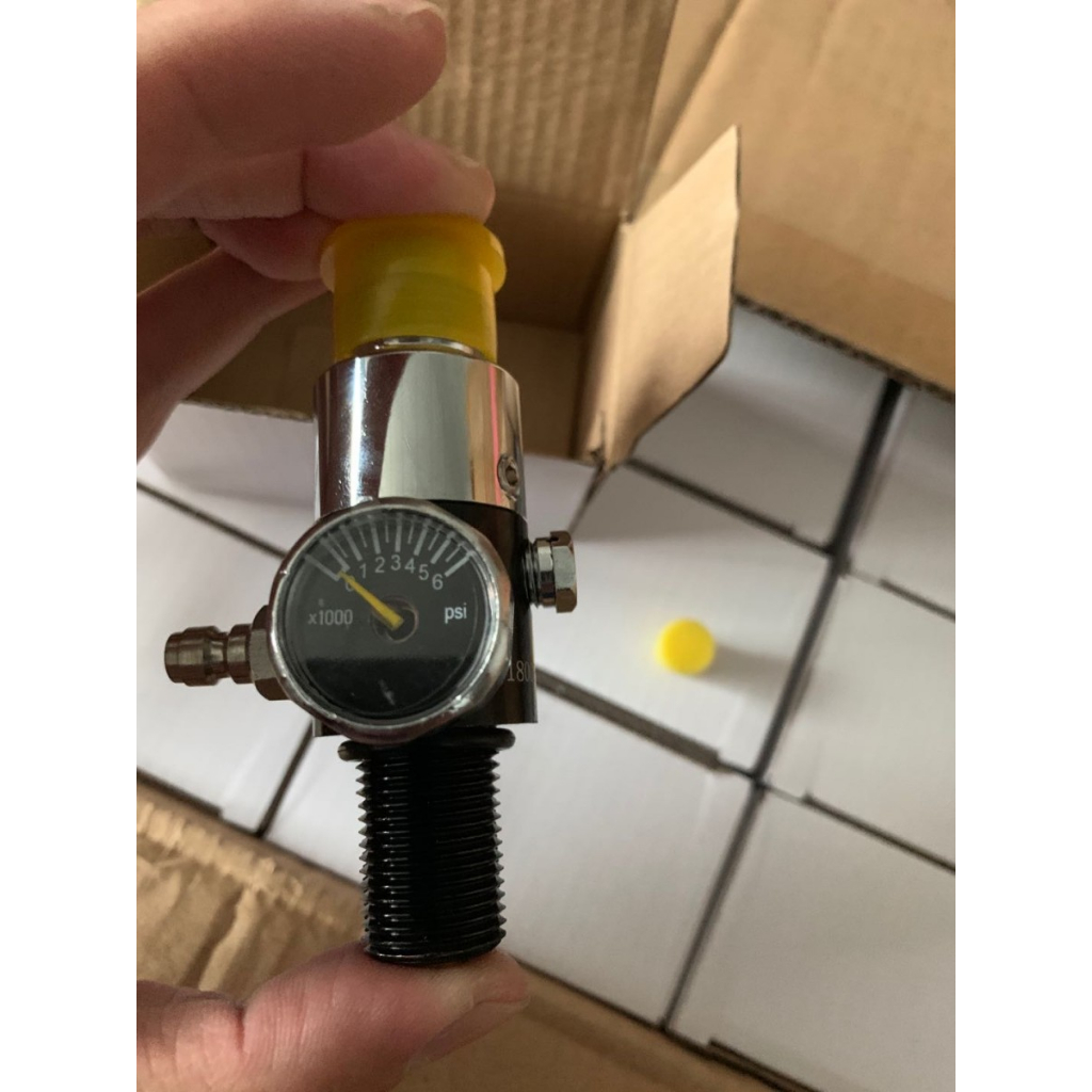Regulator pcp regulator paintball import drat m18 dan 5/8 high quality output 1800 psi
