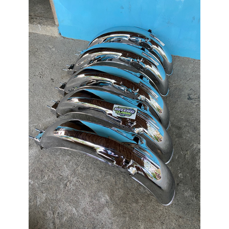 Slebor nganjuk cb125 full pres nganjuk crom original