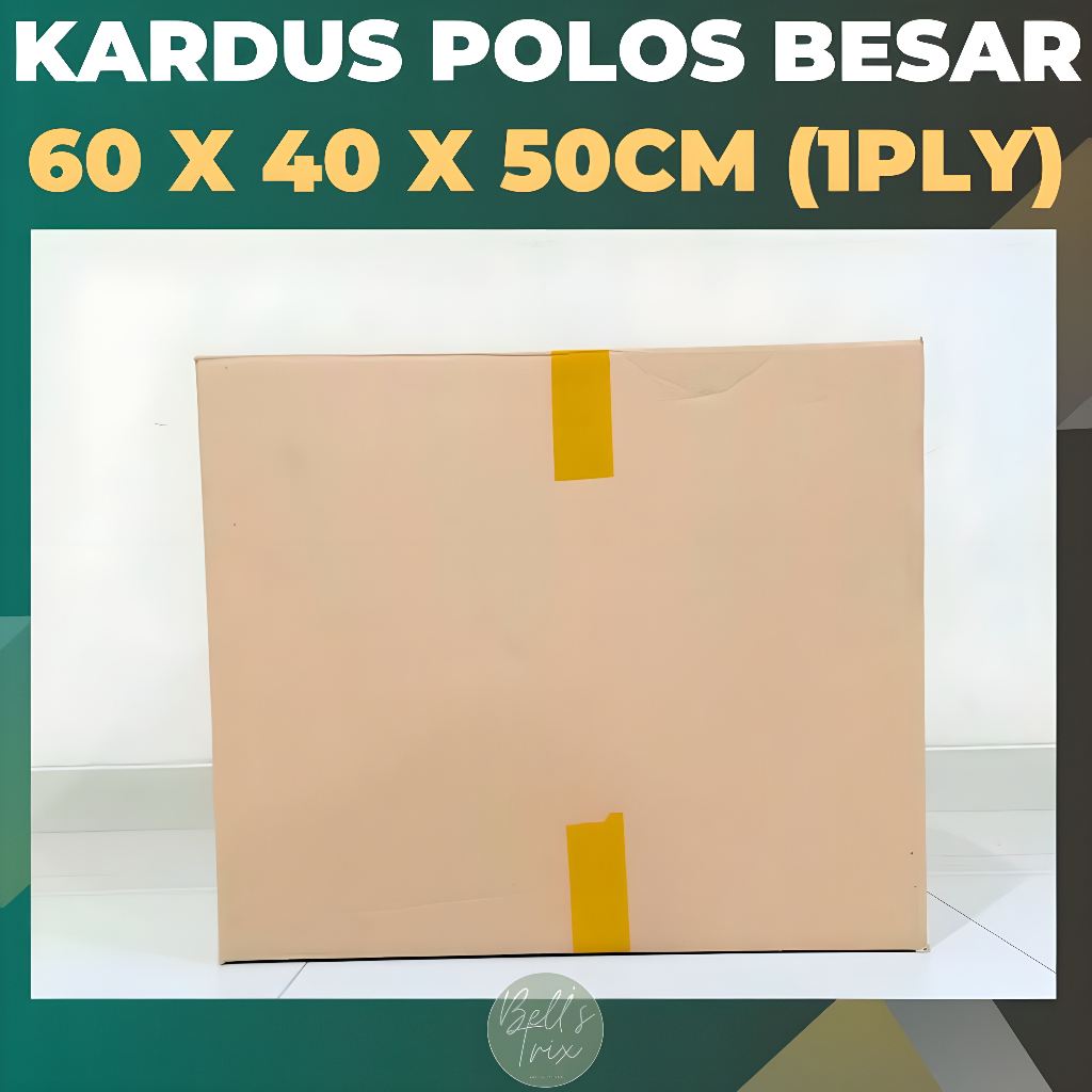

Kardus Bekas Polos Packing Pindahan 1 Ply Kotak Ukuran 60 x 40 x 50 cm