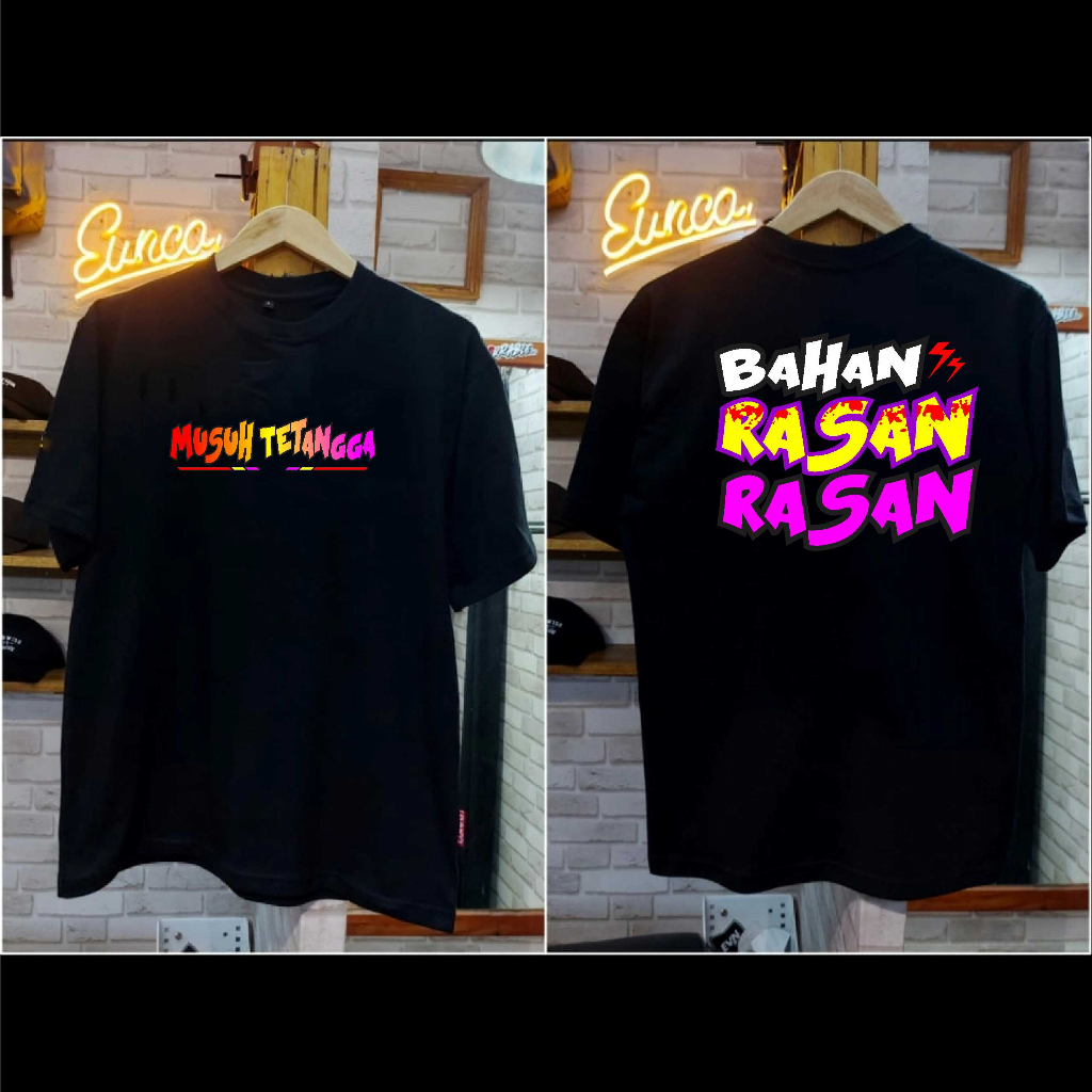 kaos bahan rasan rasan, kaos gilga, deliwafa, unisex, atasan, distro, baju, sablon, printing