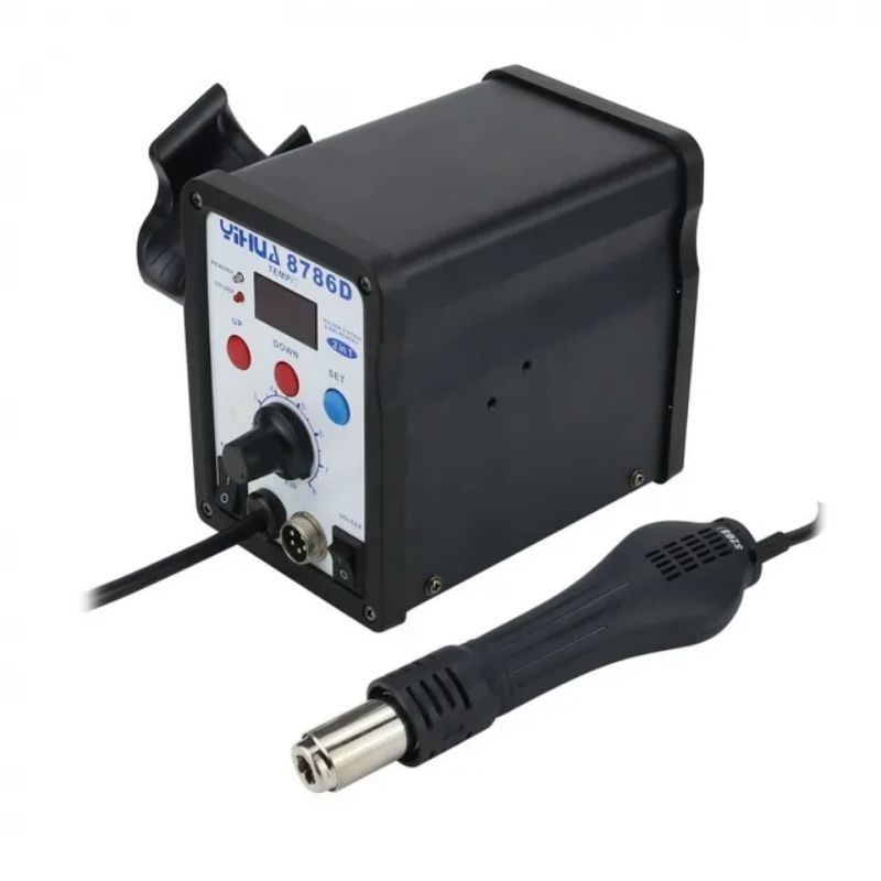 Blower Uap Yihua 8786d 2in1+Solder Station Original