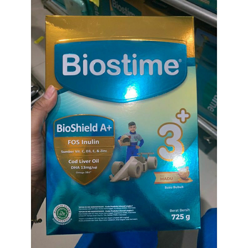 Biostime 3 Madu 725Gr / Biostime 3+ 725Gr