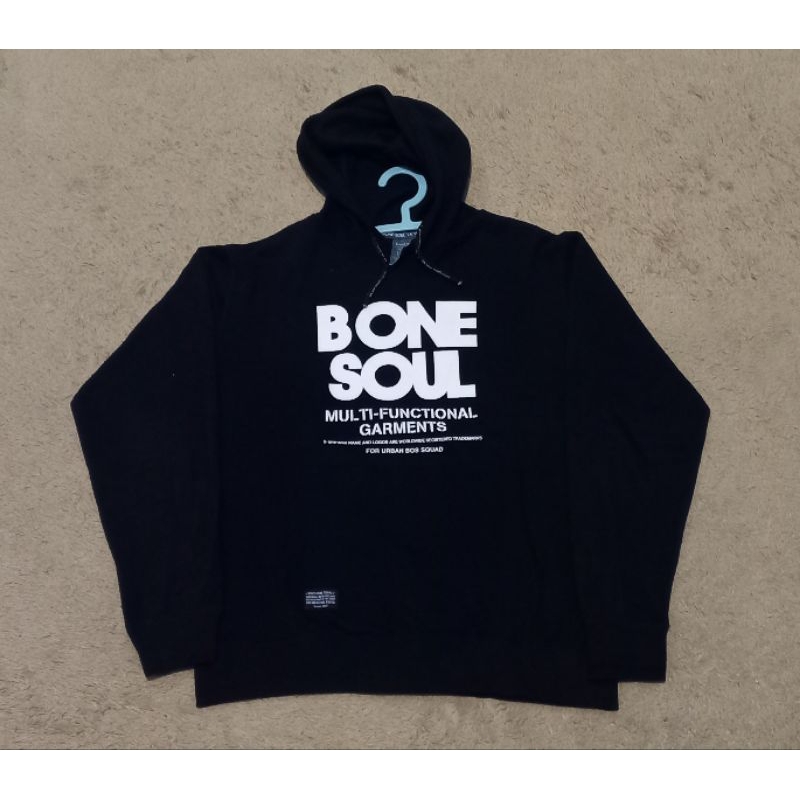 Hoodie B One Soul Logo Besar Size L Original