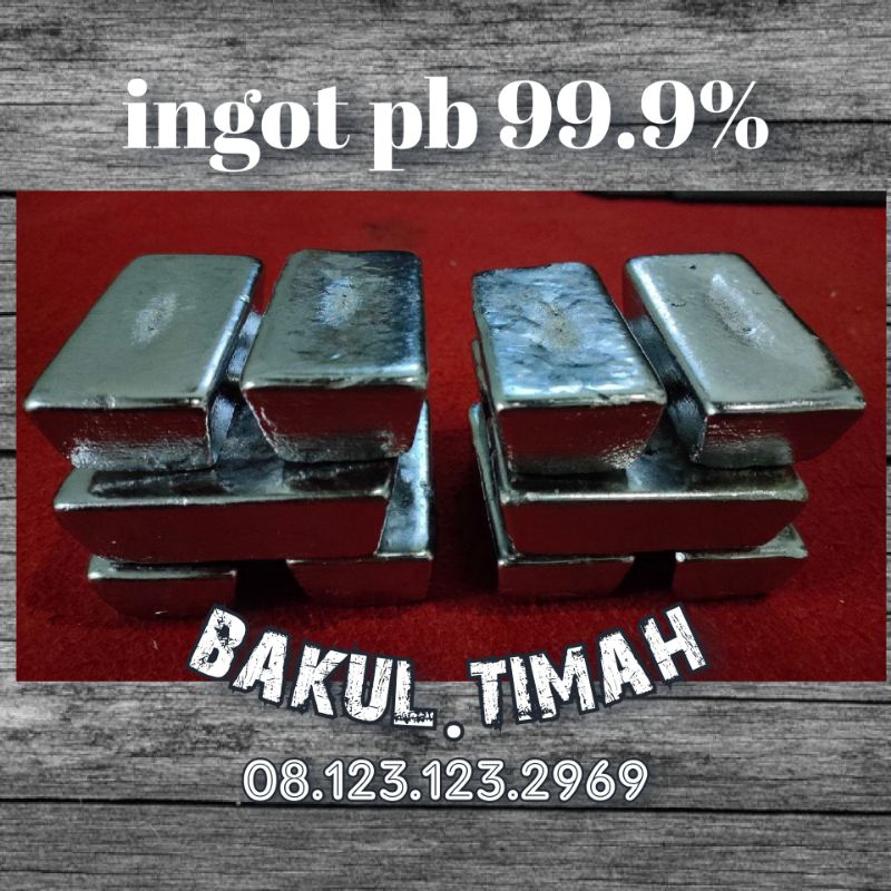 timah batangan timah lunak timah kiloan timah pb murni 99,9% timah hitam timah pemberat (10kg)