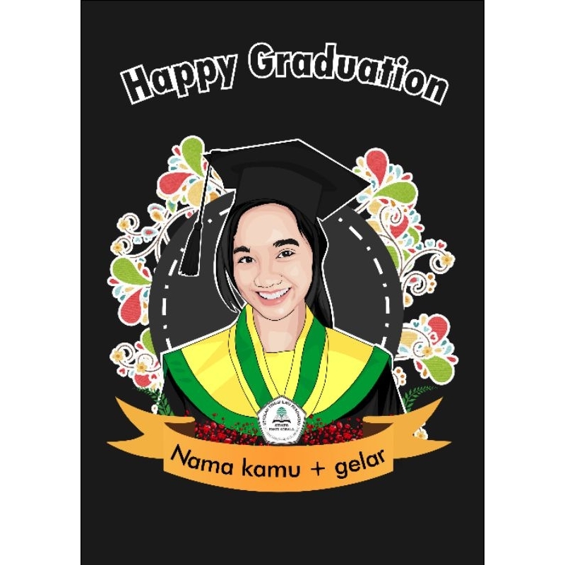 Kado Sketsa/Ilustrasi Wajah/Vector Art (Softfile/gambar saja)