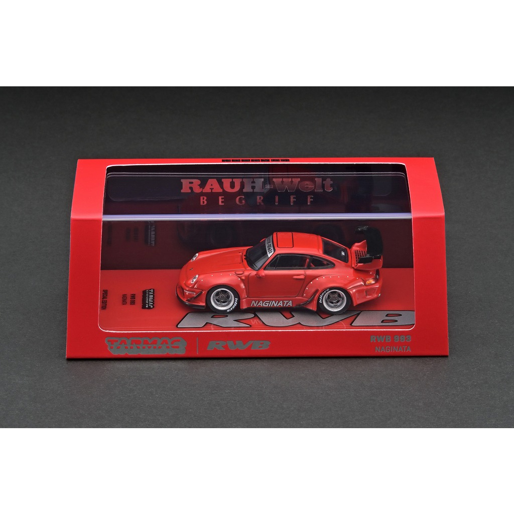 TARMAC WORKS 1/64 RWB 993 "NAGINATA" RED