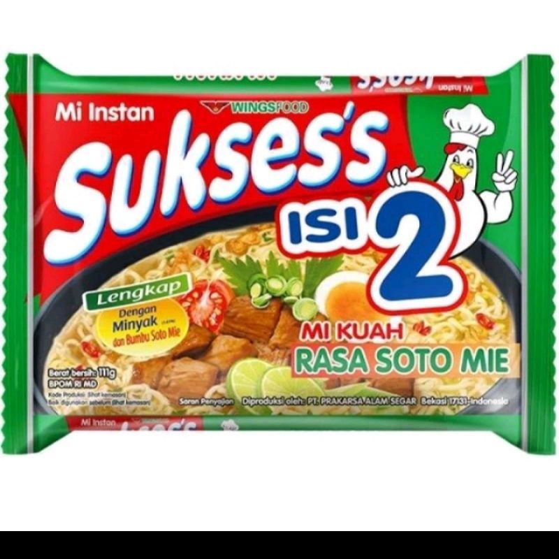 

mie sukses isi 2 rasa soto