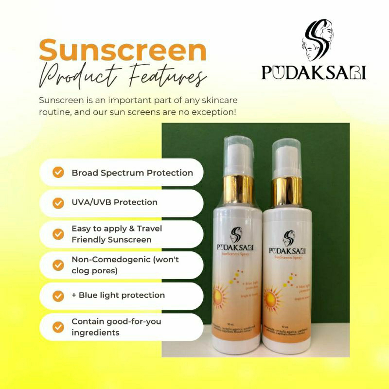 sunscreen pudak sari