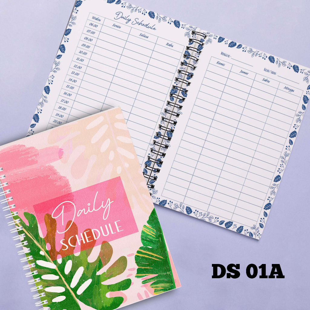 

Artomaringi Daily Planner Schedule Agenda Kegiatan Harian DS01