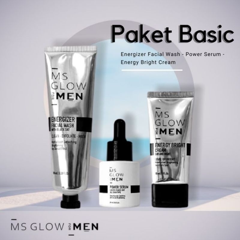 PAKET WAJAH M*S GLOW FOR MEN