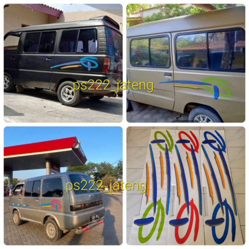 stiker sticker list body suzuki adi putro new/adi putro bulet