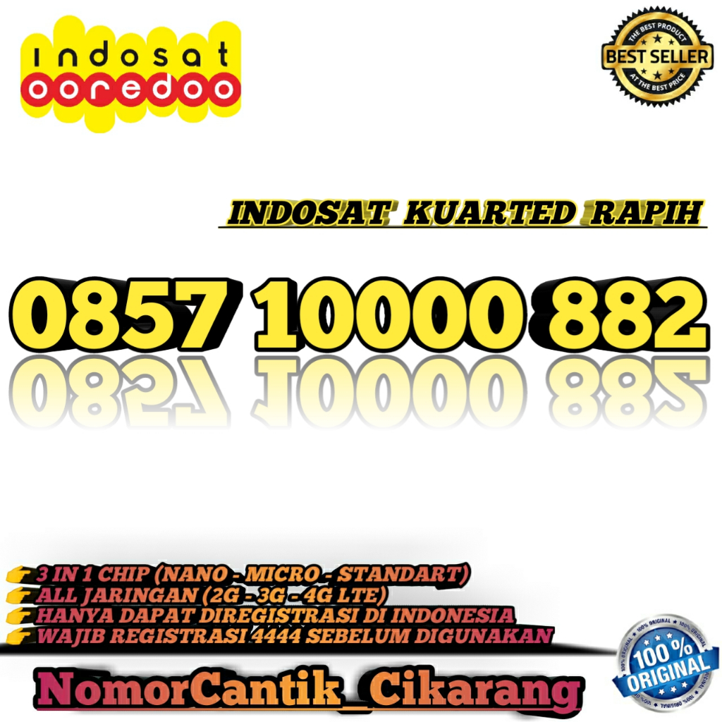 NOMOR CANTIK INDOSAT PROMO SERI RIBUAN 1000 10000 NOMOR CANTIK INDOSAT SERI KUARTED QUARTED 0000