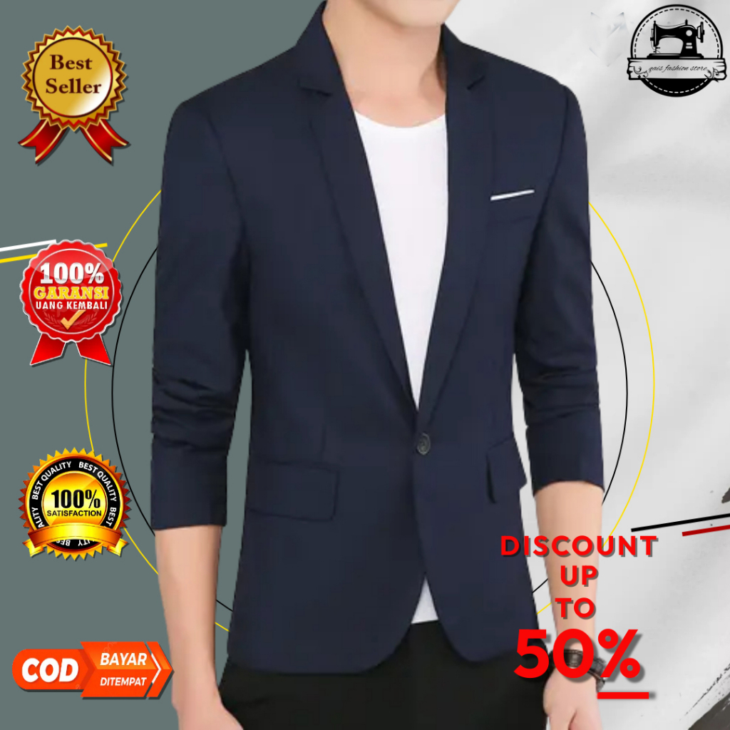 JAS PRIA FORMAL JAS SEMI FORMAL JAS SLIMFIT JAS KEREN