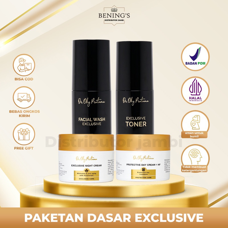 [FREE GIFT] BENING'S CLINIC FULL BPOM Paket Skincare Exclusive untuk Flek Hitam & Mencerahkan dan Pa