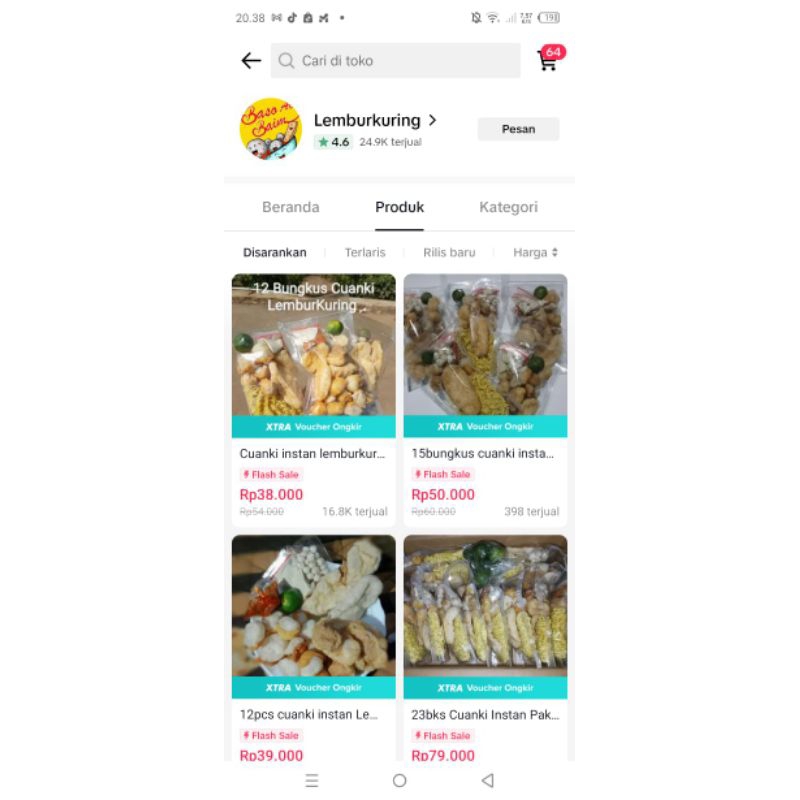 

Nafariz724 ( Stok)Cuanki Lemburkuring Paket Jualan, Paket Bundling Super