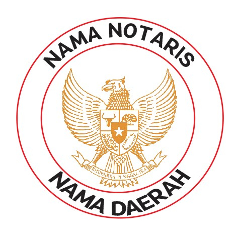 

sticker custom nama notaris