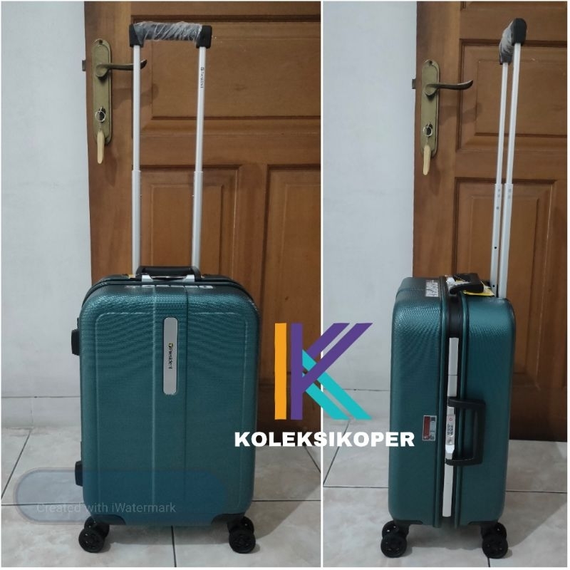 Tas Koper President 5559 Original Box Non Zipper ukuran Kabin 20 inch