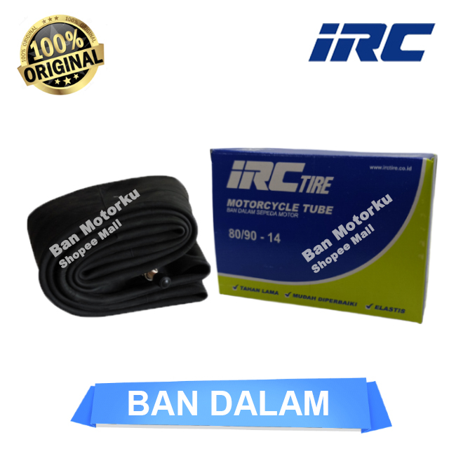 IRC Motorcycle Tube 80/90-14 Ban Dalam Motor Ring 14