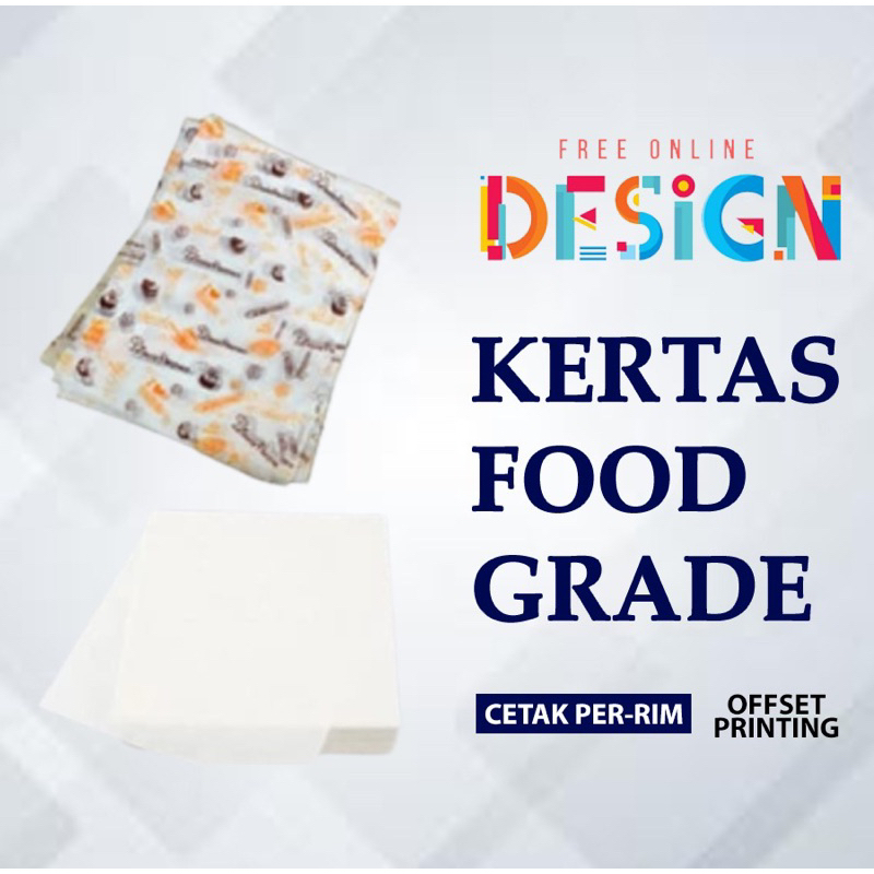 

cetak kertas foodgrade | cetak kertas bungkus makanan | custom kertas foodgrade | kertas grease proof anti minyak