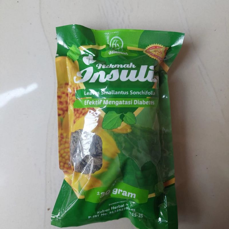 

Teh Daun Insulin Hikmah 30gr