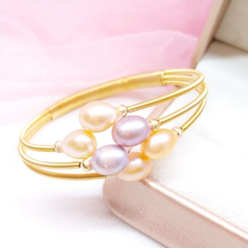 MUTIARA LOMBOK ASLI - GELANG MUTIARA LOMBOK RUMBAI - MUTIARA LOMBOK - GELANG MUTIARA AIR TAWAR - GEL