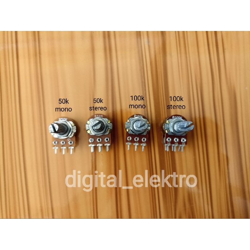Potensio meter WL 50K mono stereo 100K mono stereo PER 1 PC