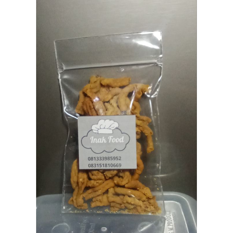 

Kripik Usus / Kripsus 100 gram