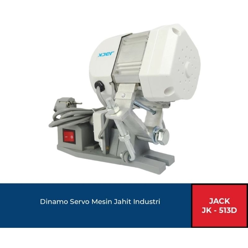Dinamo jahit servo Jack +Takatory + YUASA untuk mesin jahit atau obras