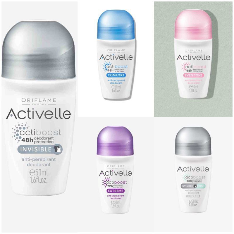 ORIFLAME Activelle Invisible Fresh Roll On/deodorant