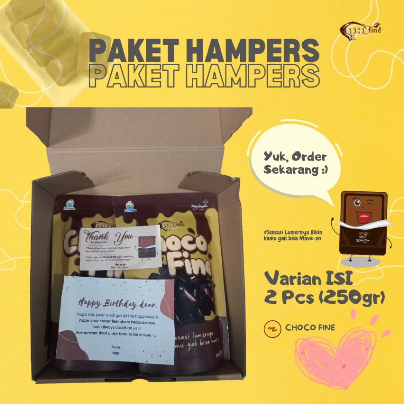 

HAMPERS ZIPPER ISI 2 (250 gram/pcs)