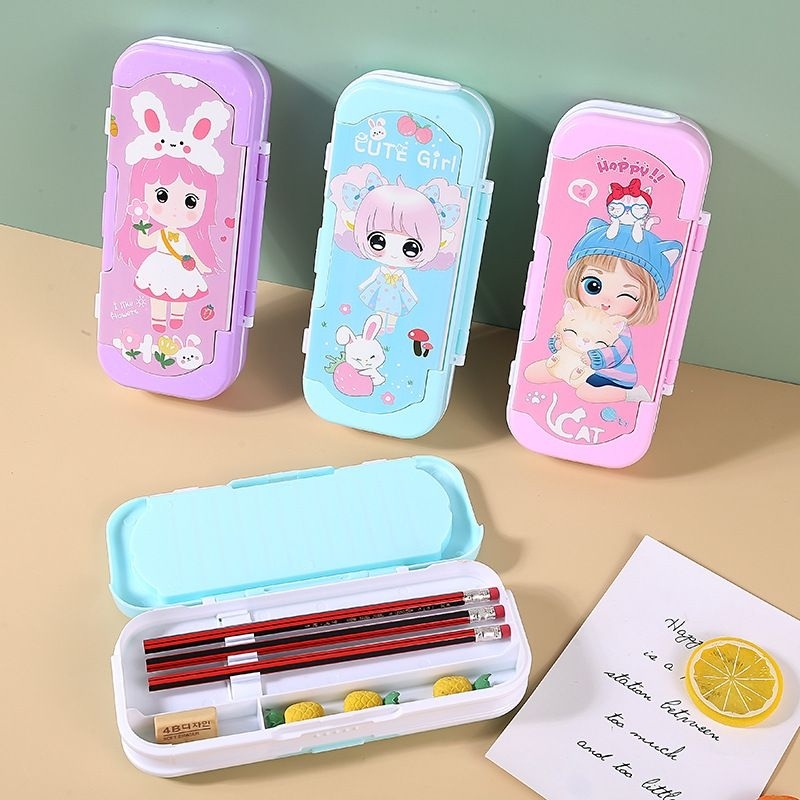 

RB Kotak Pensil Karakter Kuromi/Melody Multifungsi/Tempat Pensil Anak Sekolah Dengan Karakter