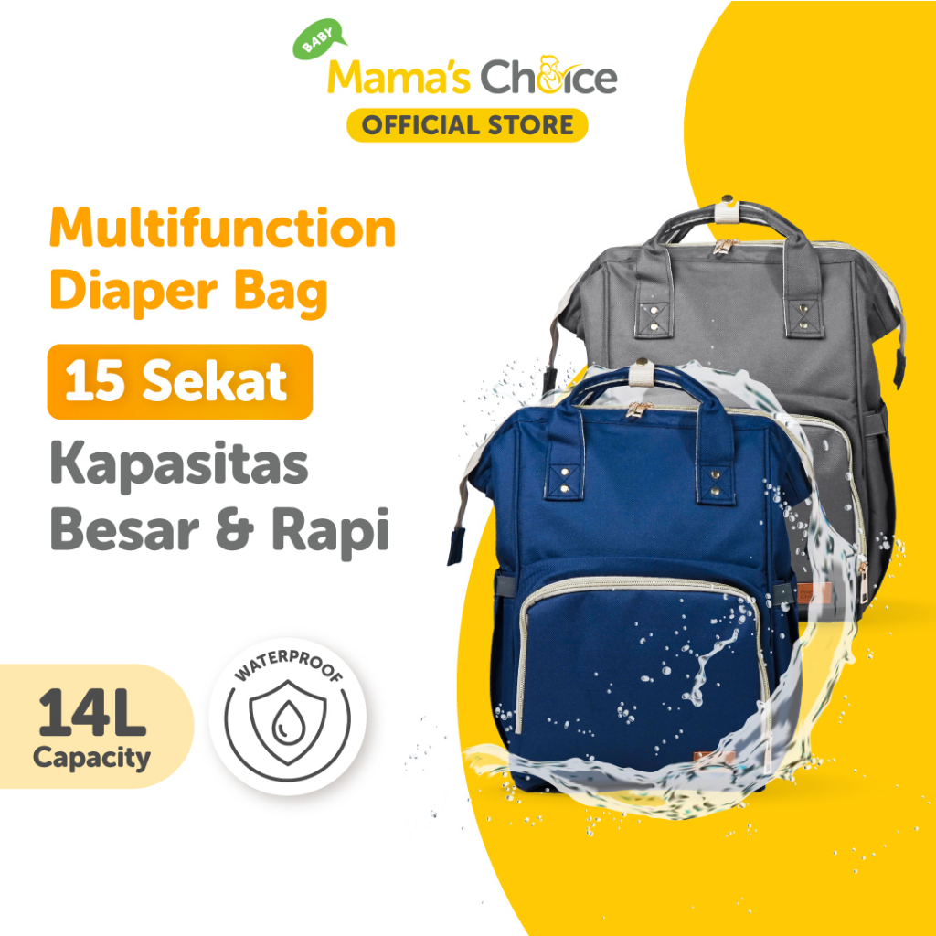 Foto Tas Bayi | Multi-Function Diaper Bag Mama's Choice (Tas Popok Baby)
