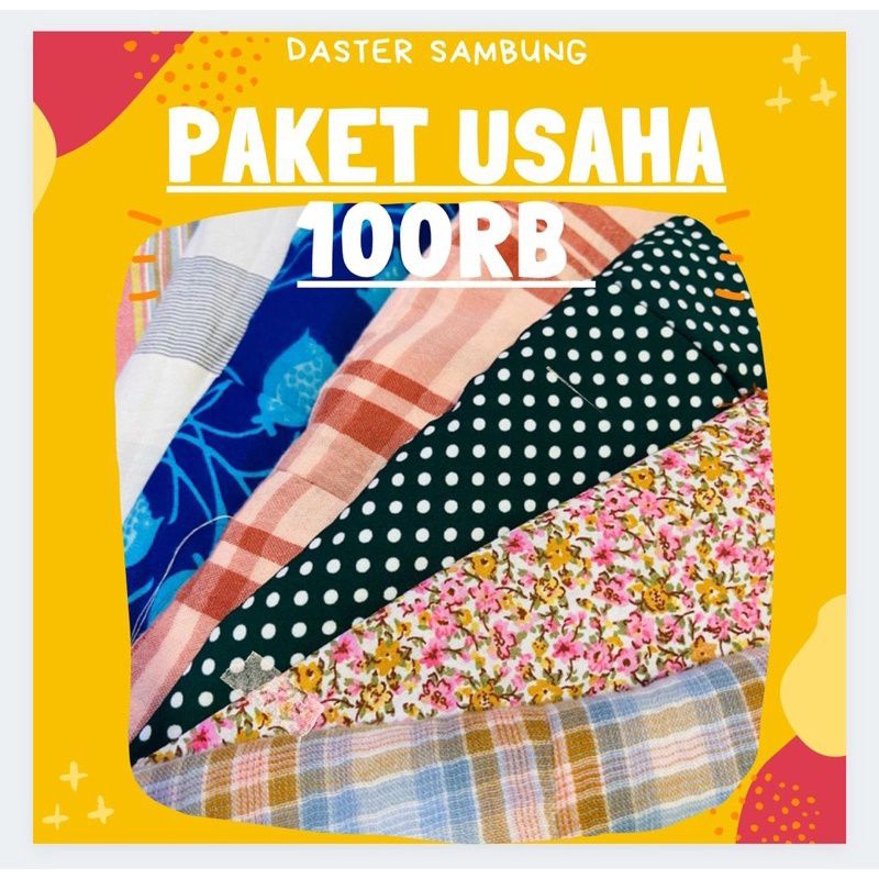 PAKET USAHA DASTER SAMBUNG ISI 5