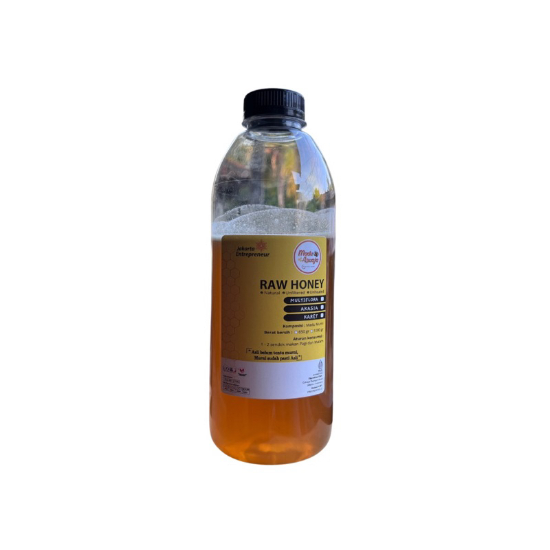 

MADU ASWAJA Madu Asli Murni Raw Honey Nektar Multiflora 1Kg