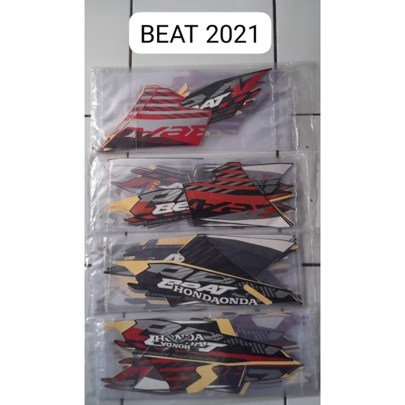 BISA COD Striping beat new 2021 sticker beat deluxe full body