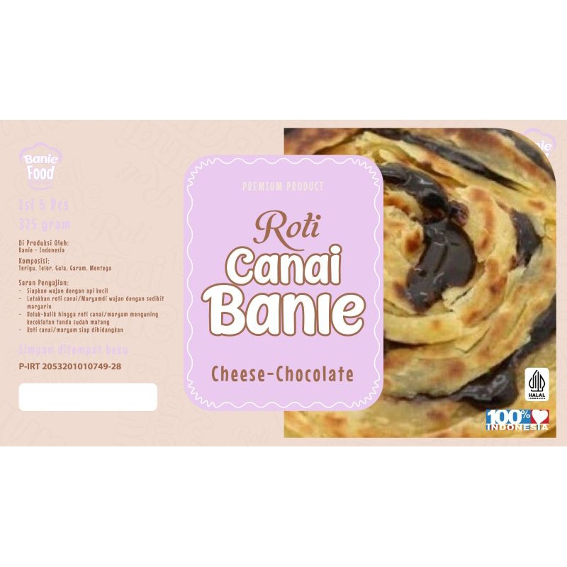 

roti canai cheese chocolate