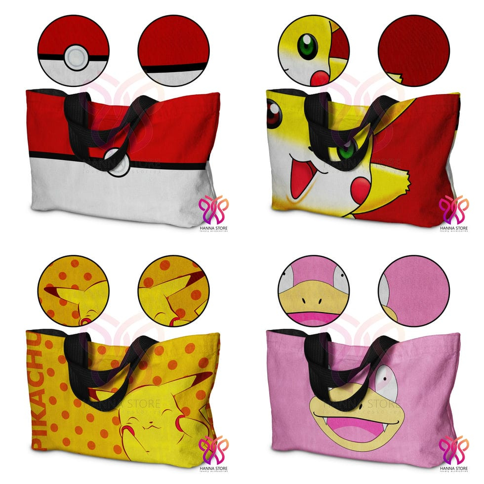 Tas Tote bag Souvenir Anime pokemon