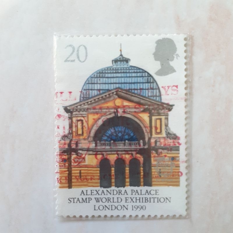 

Perangko Inggris Britania Raya & Irlandia Utara Europa (C.E.P.T.) 1990 - Post Office Buildings (C.E.P.T.- Alexandra Palace) Tahun 1990