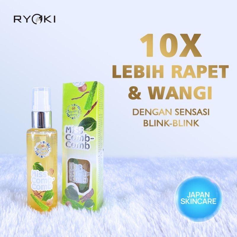 Ryoki Japan Skincare Miss Comb Comb Perawatan Perapat Miss V Masalah Kewanitaan