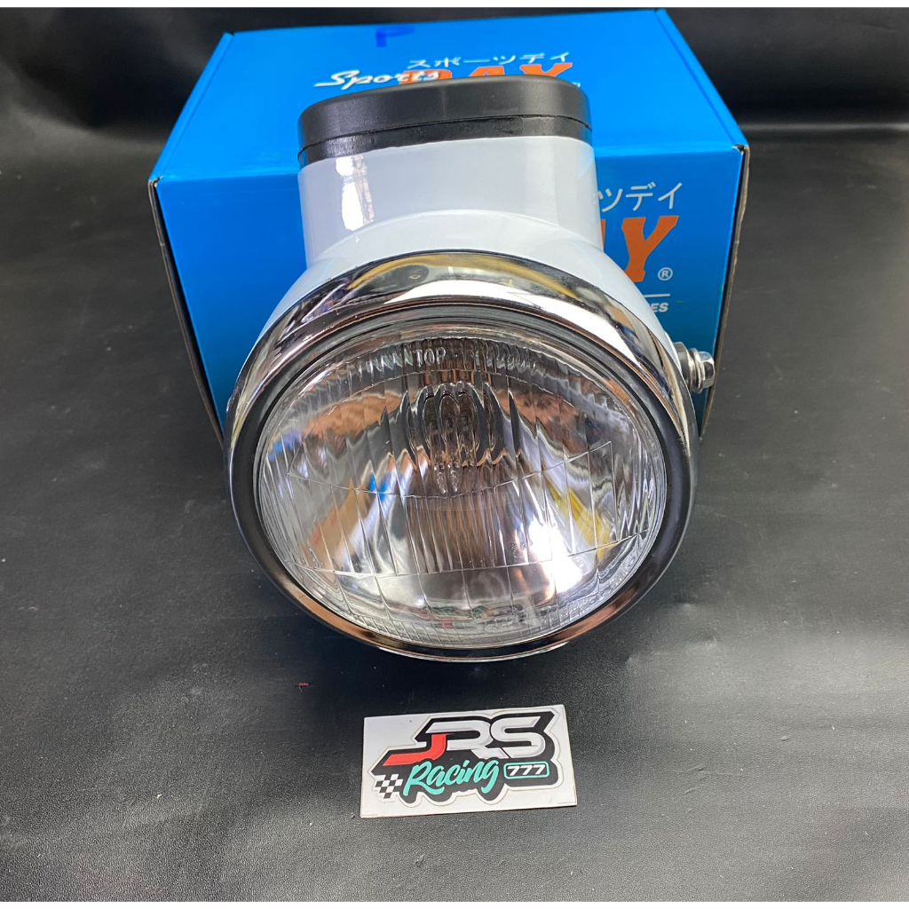 Batok CD lampu CD 90 Headlamp CD 90 import bagus murah merk day warna putih termurah batok cd set da