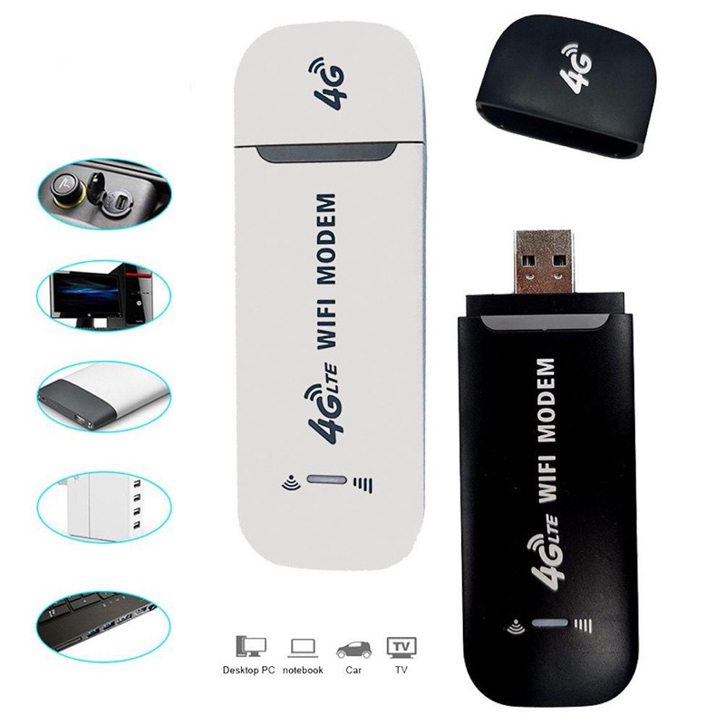 MODEM WIFI USB 4G LTE ALL OPERATOR / WIFI ROUTER MODEM PORTABLE